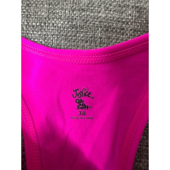 Lot of 3 Mixed Girls Size Large Sports Bra, Capri Athletic Leggings, & Tank Top - Picture 5 of 11